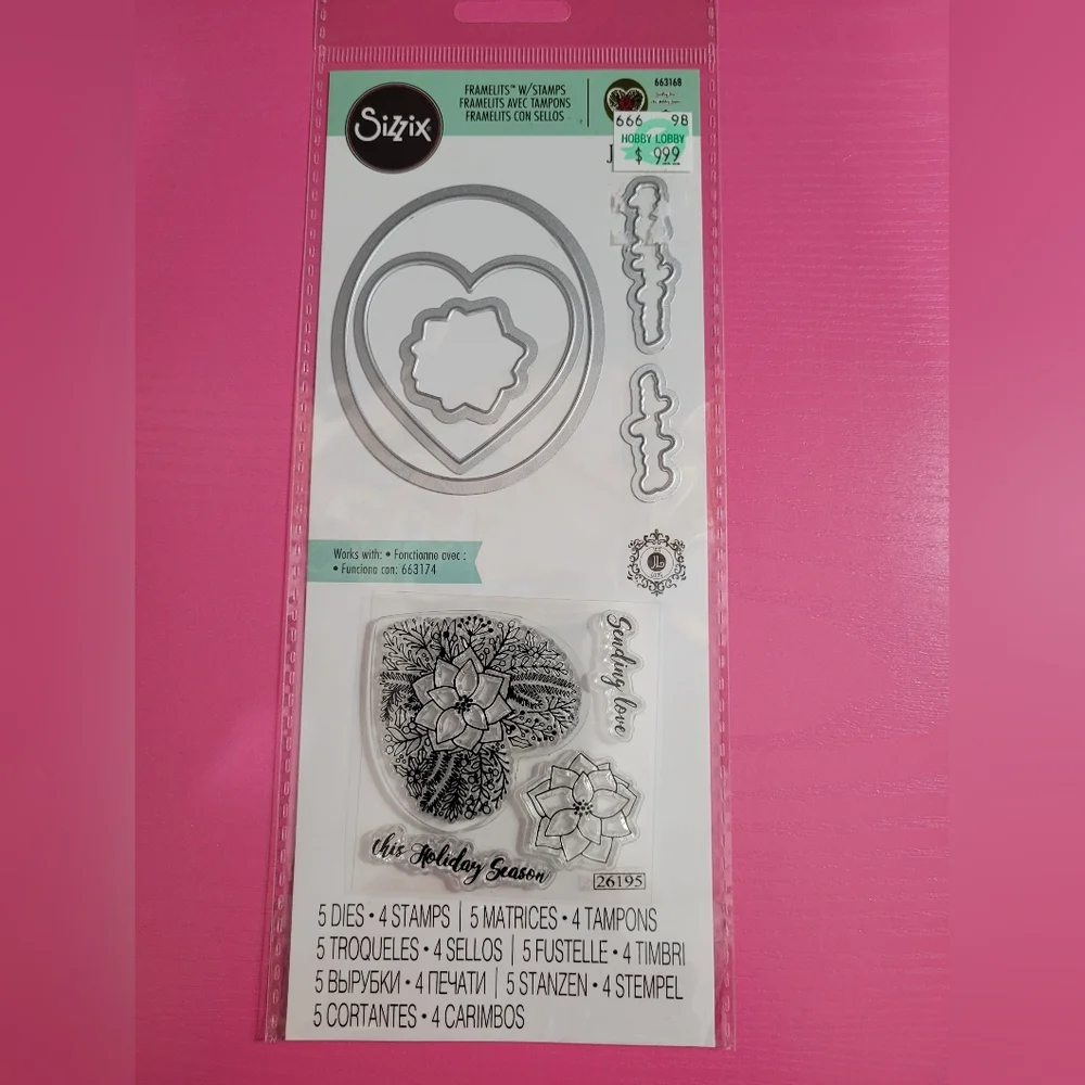 Sizzix die stamp